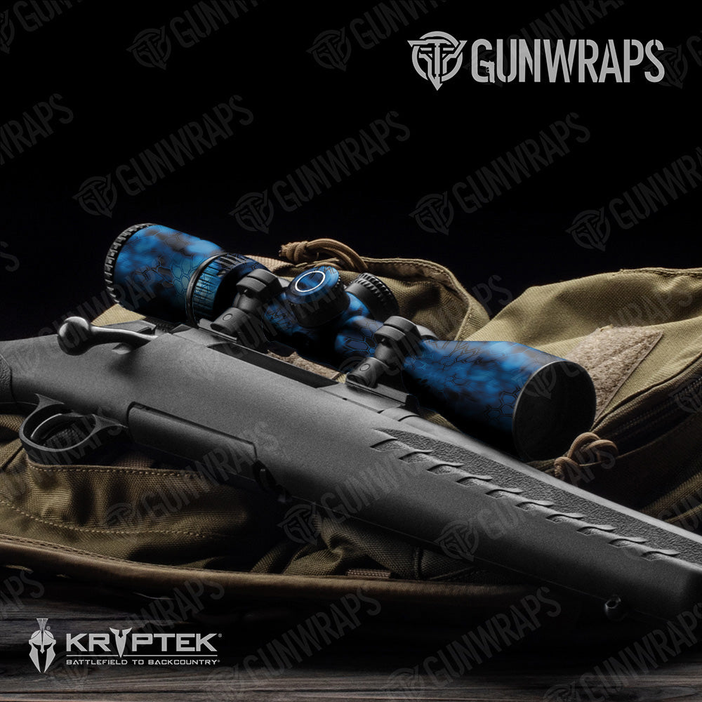 Kryptek Blue Lightning Gun Skin Vinyl Wrap