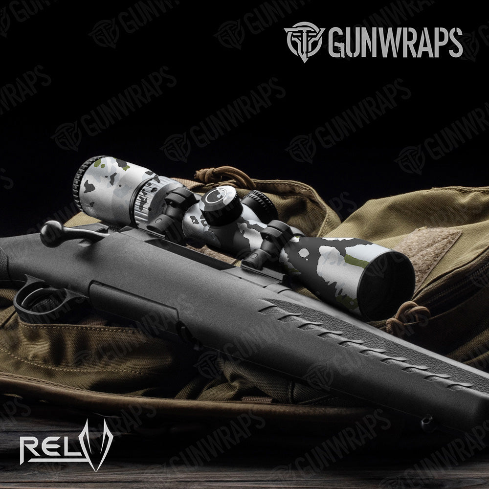 RELV Timber Wolf Gun Skin Vinyl Wrap