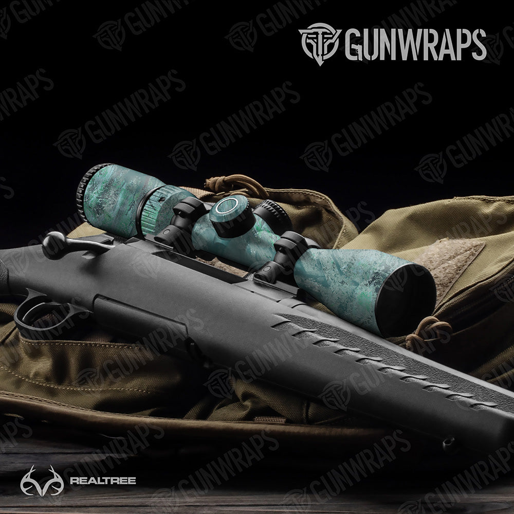 Realtree Aspect Sea Glass Gun Skin Vinyl Wrap