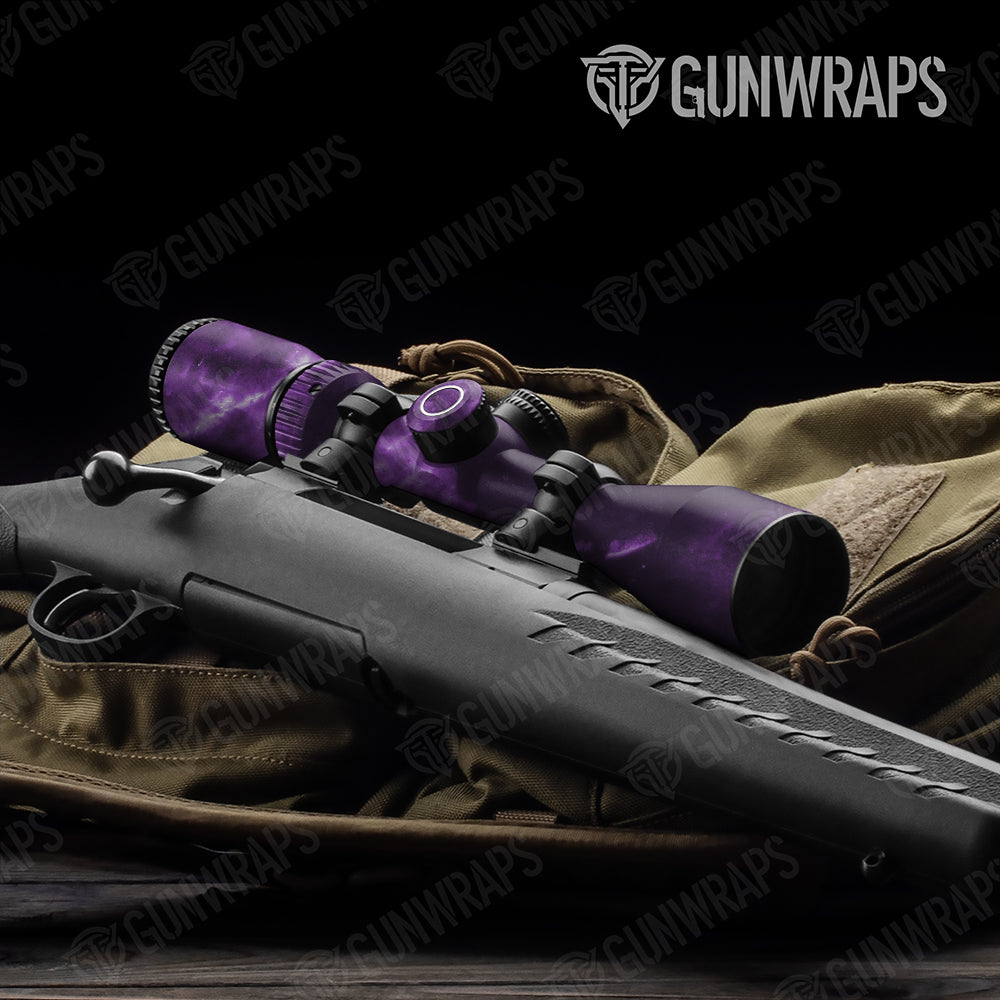 Stone Amethyst Marble Gun Skin Vinyl Wrap