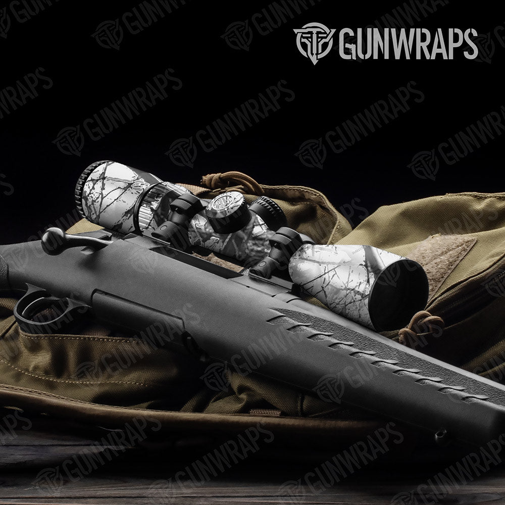 Substrate Snow Stalker Gun Skin Vinyl Wrap