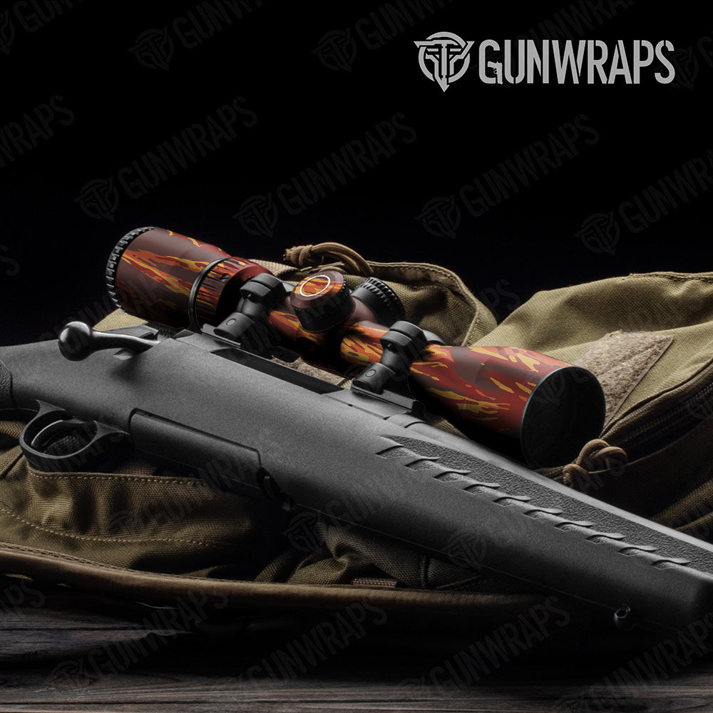 Vietnam Tiger Stripe Autumn Gun Skin Vinyl Wrap