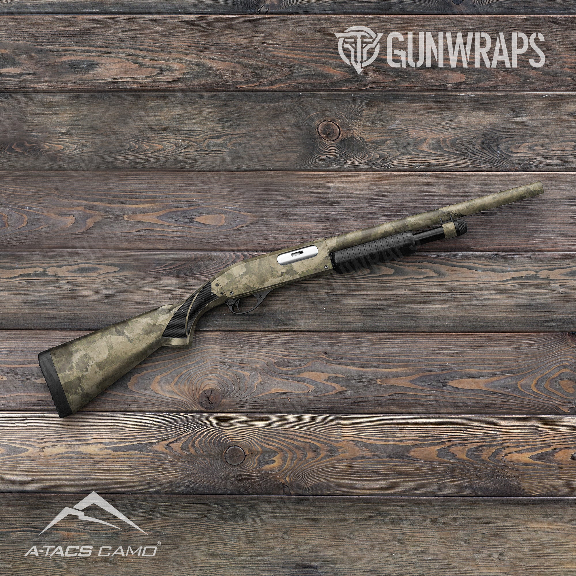 A-TACS AU-X Gun Skin Vinyl Wrap