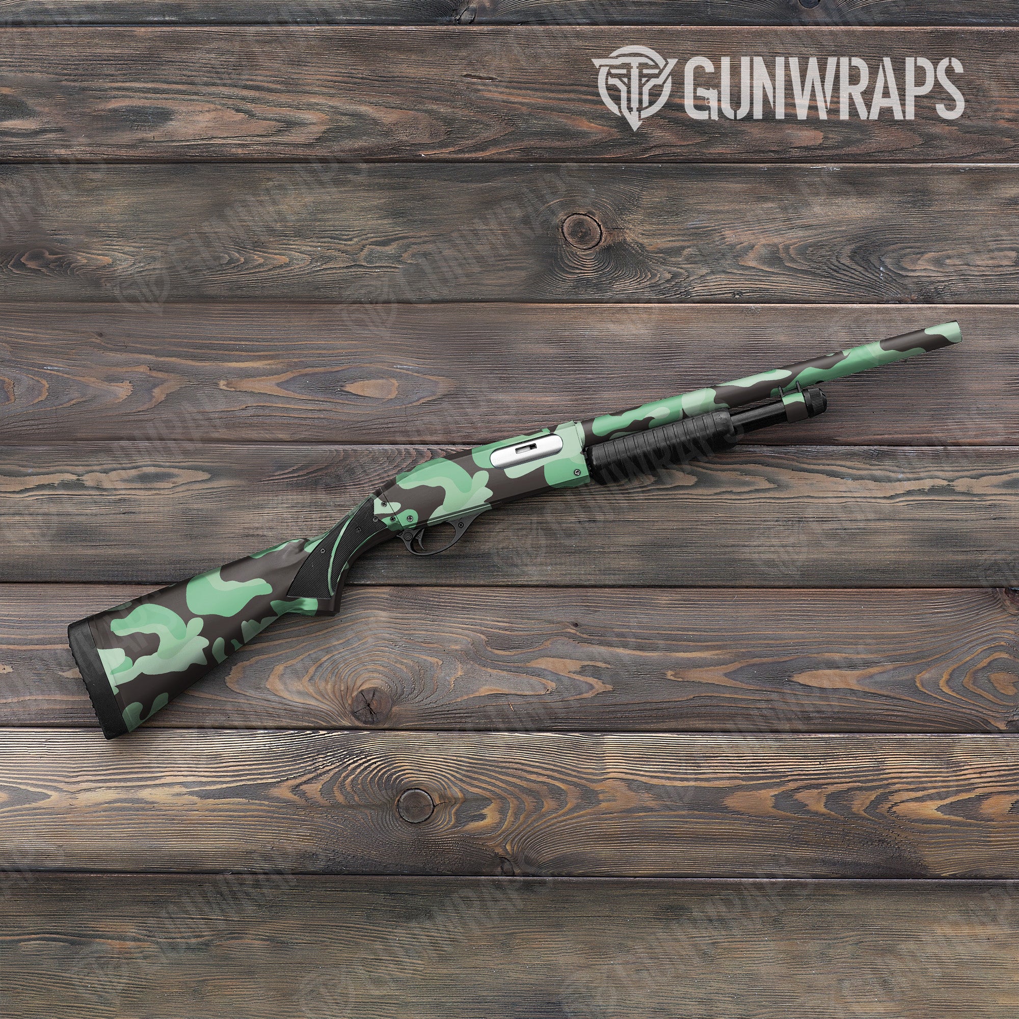 Classic Mint Chocolate Chip Gun Skin Vinyl Wrap