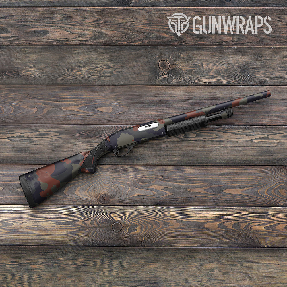 Cumulus Blue Copper Gun Skin Vinyl Wrap