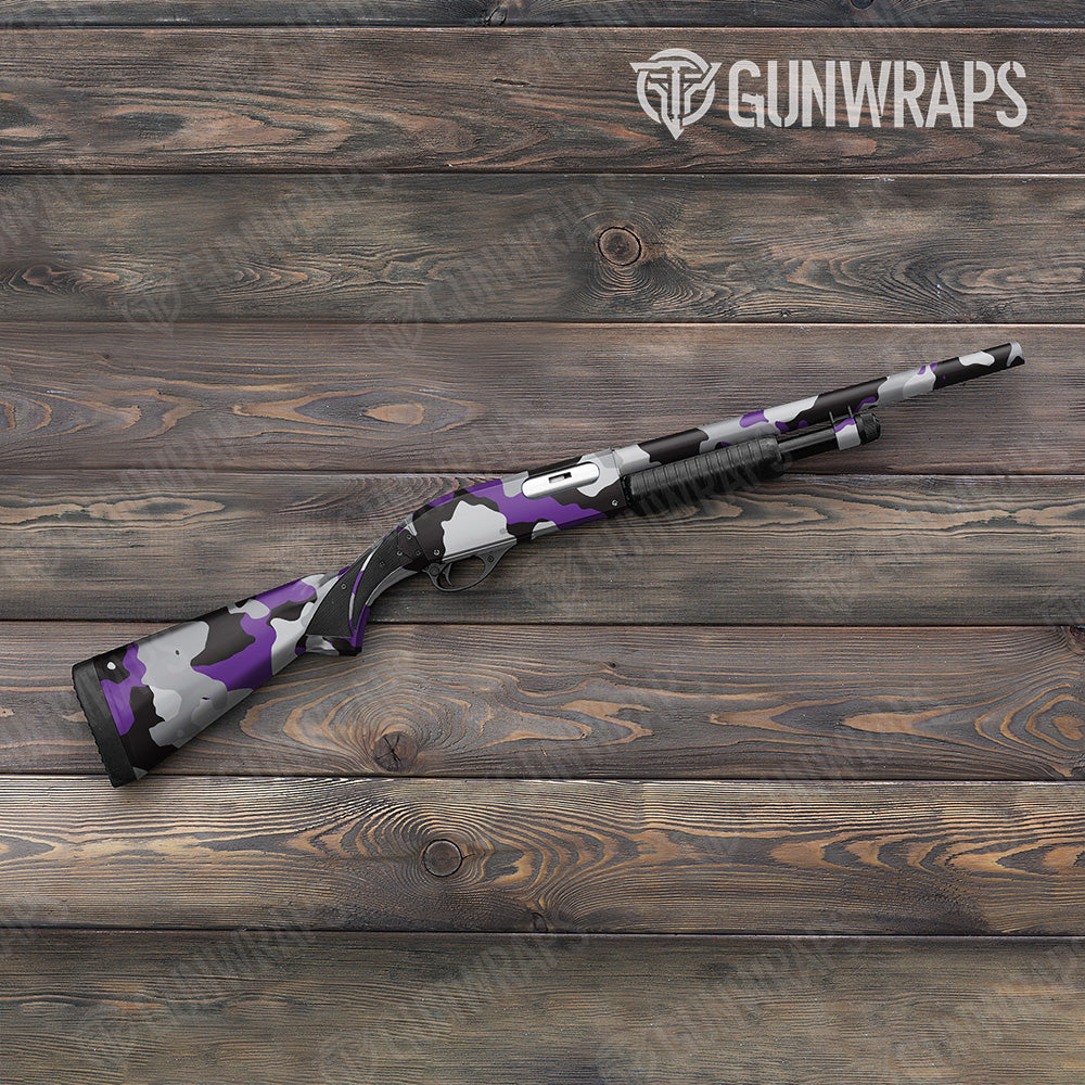 Cumulus Purple Tiger Gun Skin Vinyl Wrap