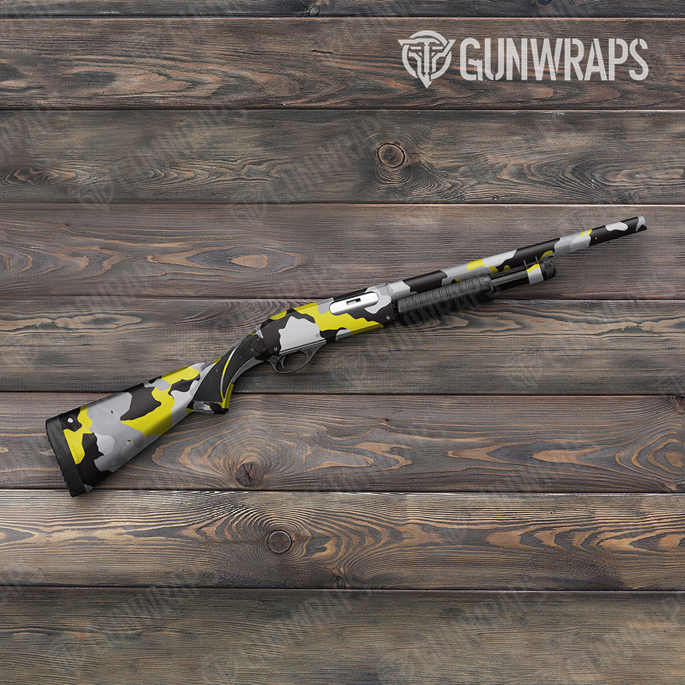 Cumulus Yellow Tiger Gun Skin Vinyl Wrap