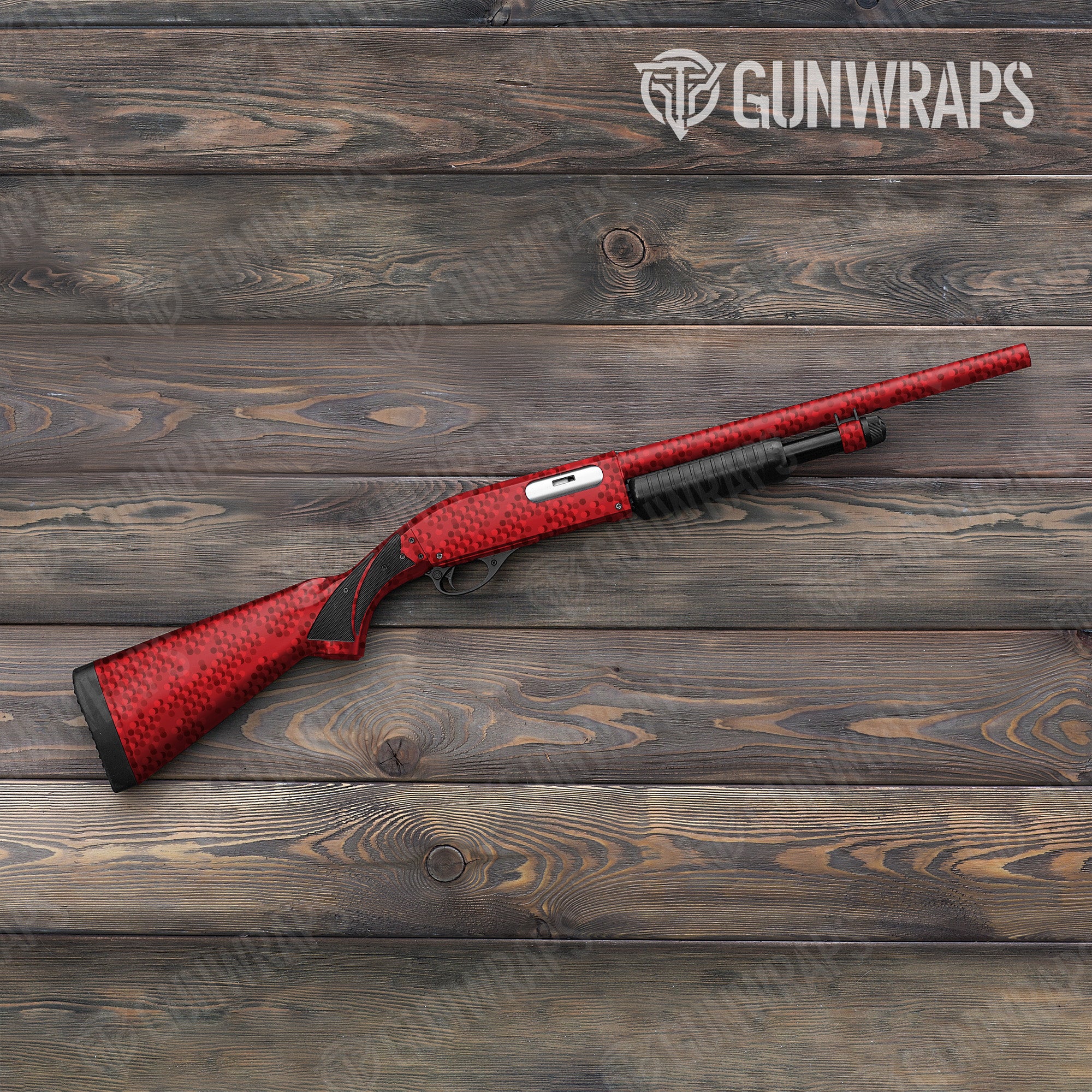 Eclipse Elite Red Gun Skin Vinyl Wrap