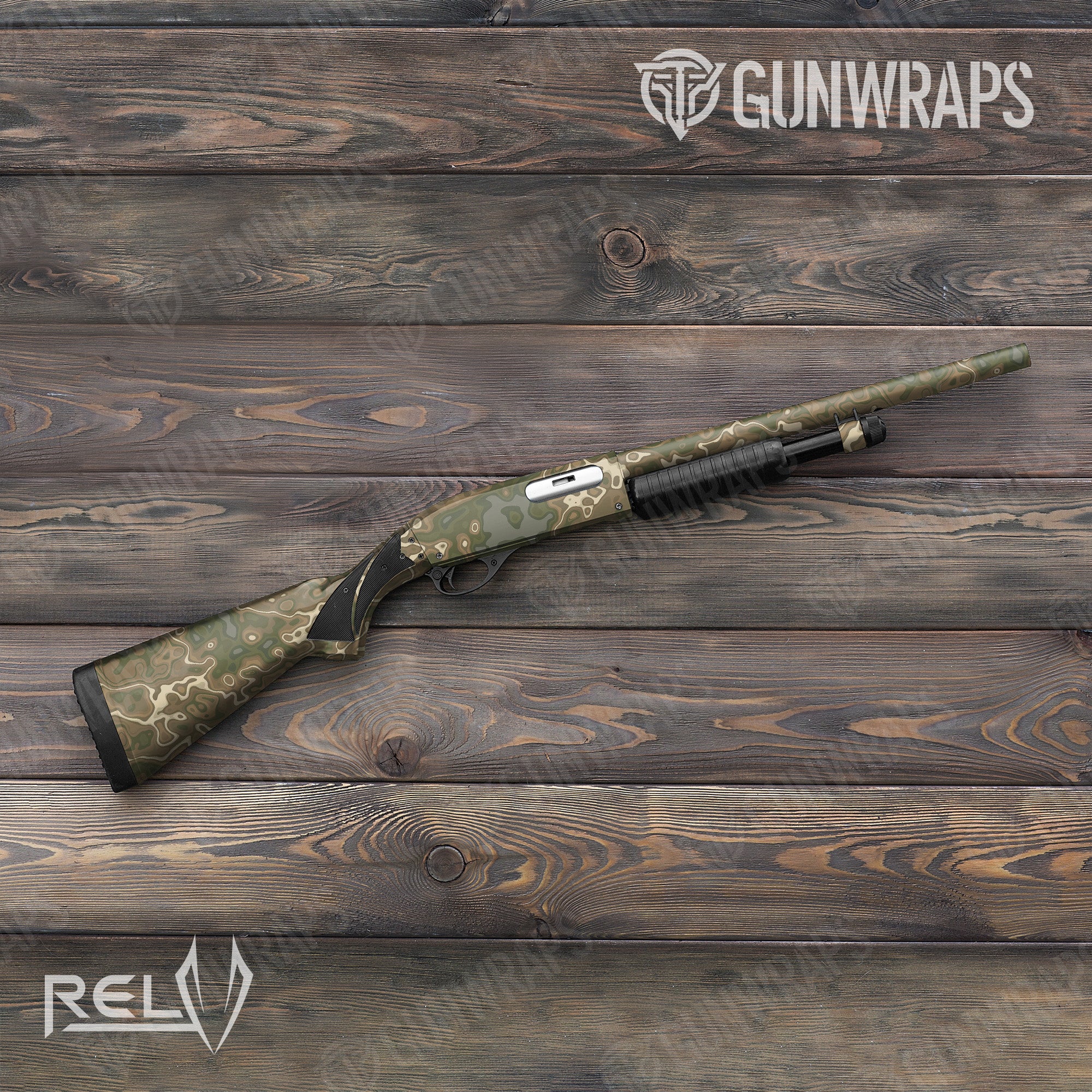 RELV Moab Gun Skin Vinyl Wrap