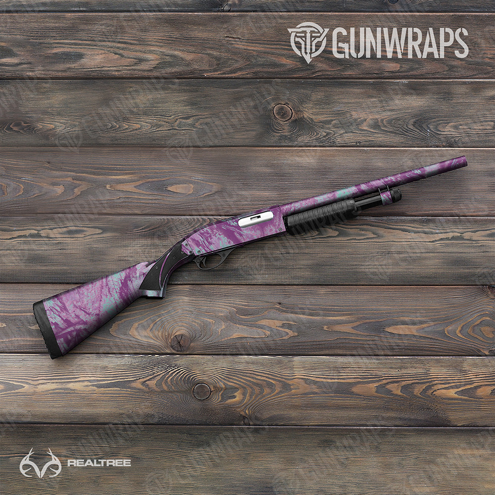 Realtree Aspect Ocean Spray Gun Skin Vinyl Wrap