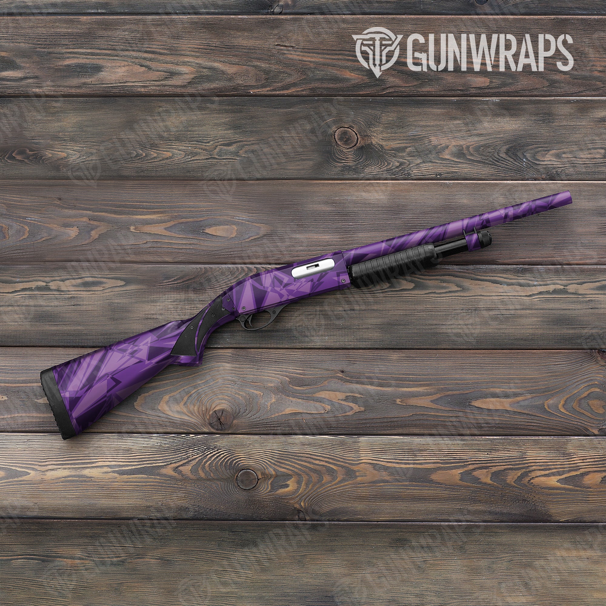 Sharp Elite Purple Gun Skin Vinyl Wrap