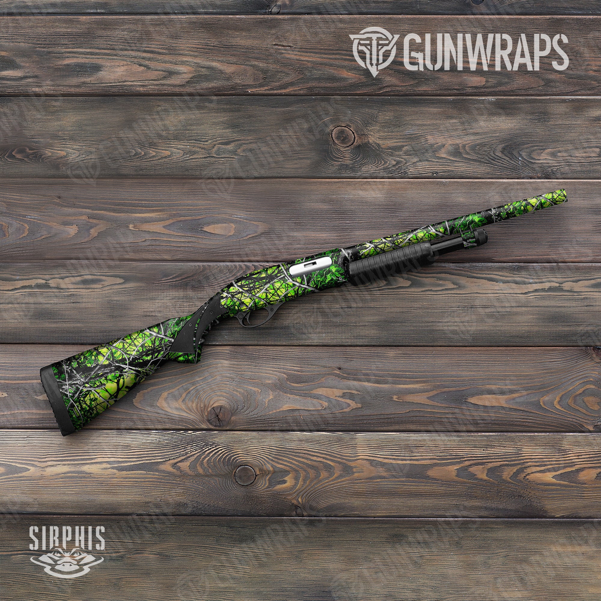 Sirphis Toxic Gun Skin Vinyl Wrap