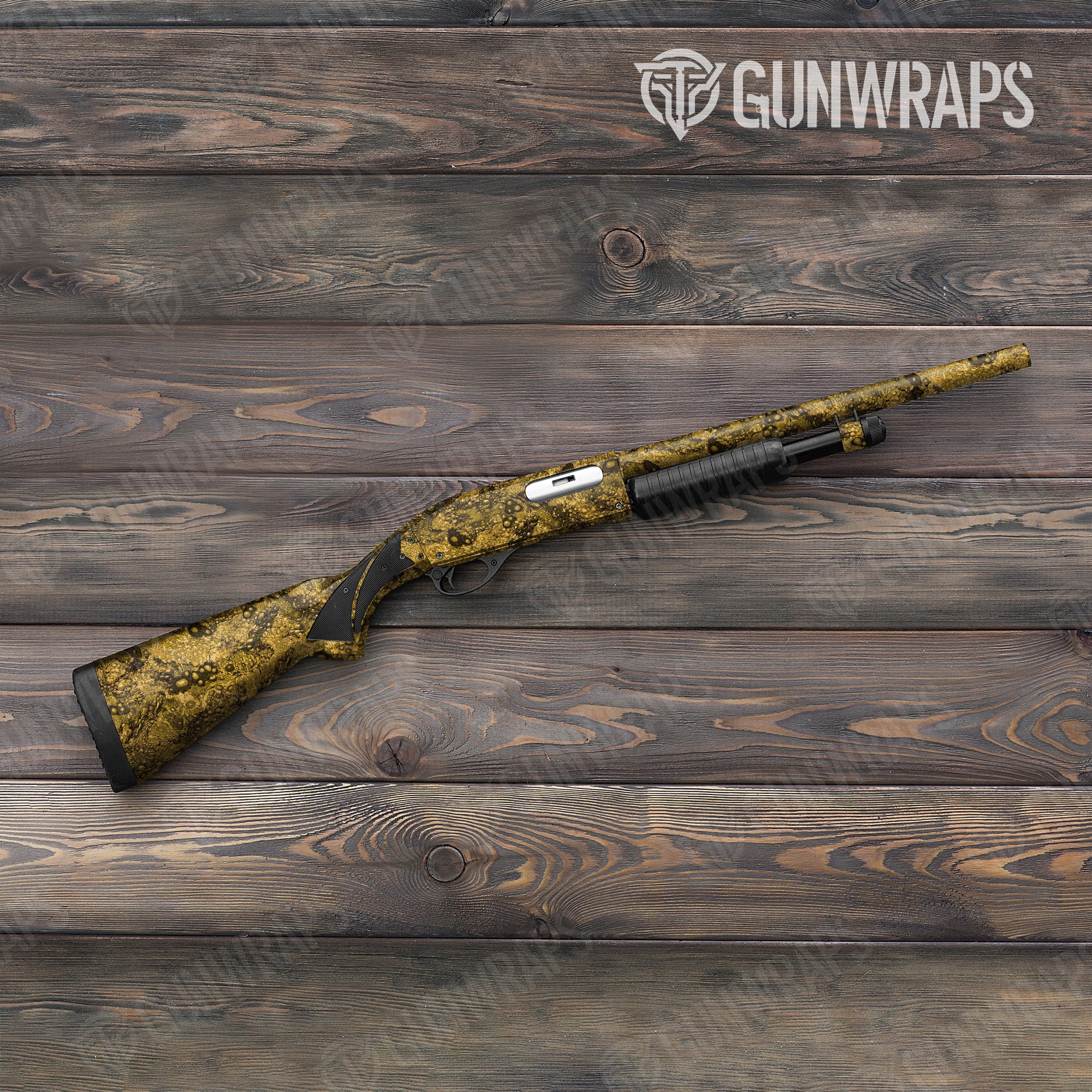 Toadaflage Yellow Gun Skin Vinyl Wrap