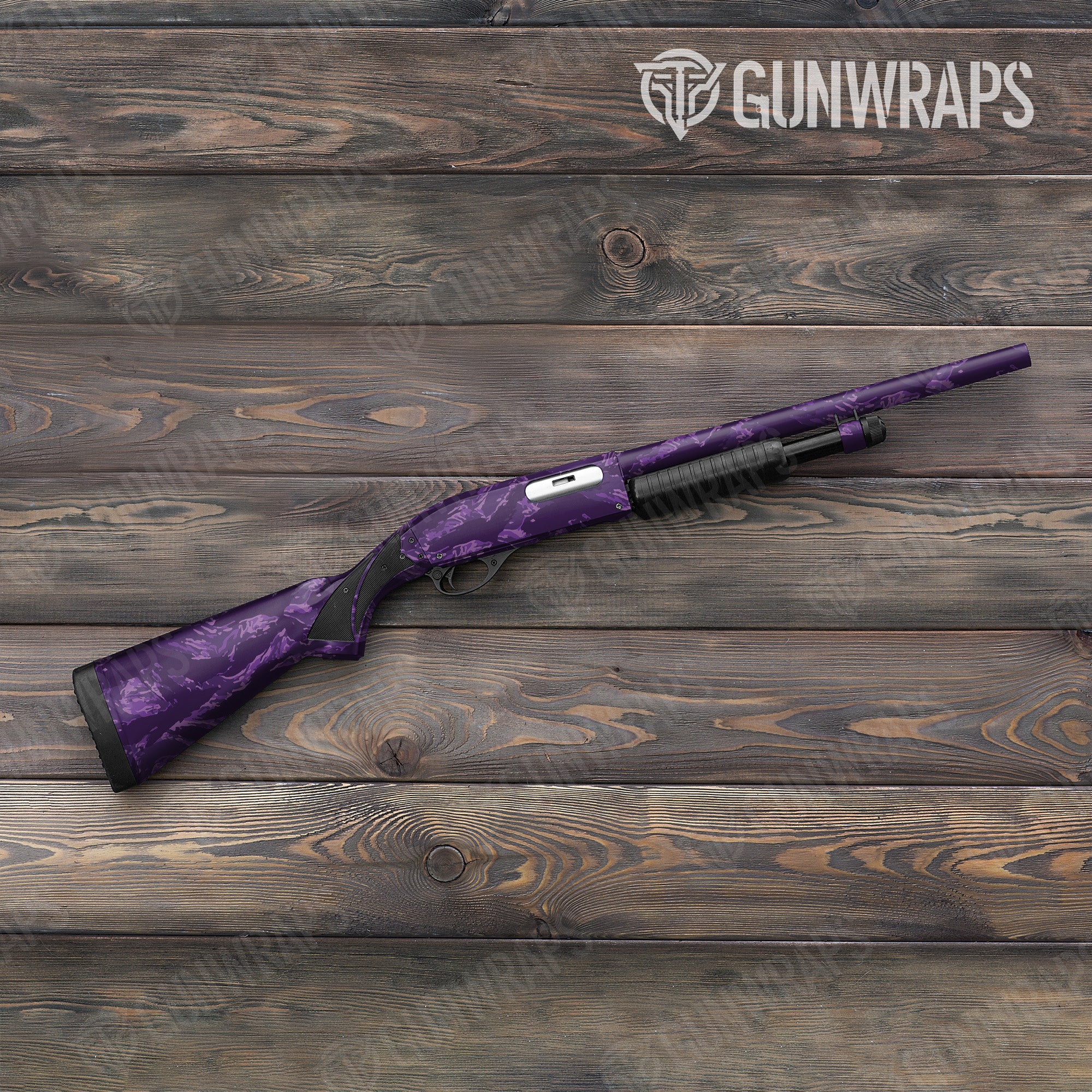 Vietnam Tiger Stripe Elite Purple Gun Skin Vinyl Wrap