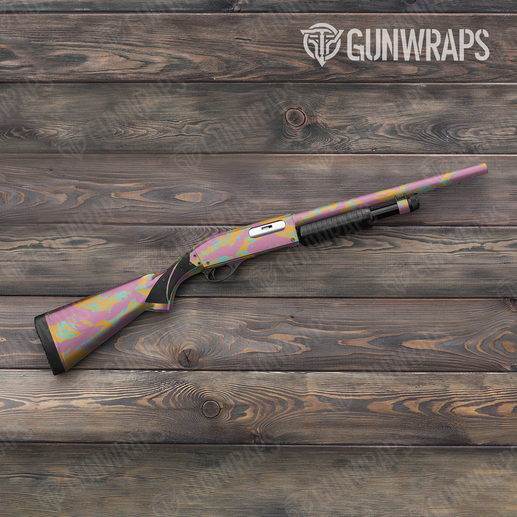 Vietnam Tiger Stripe Sherbert Gun Skin Vinyl Wrap