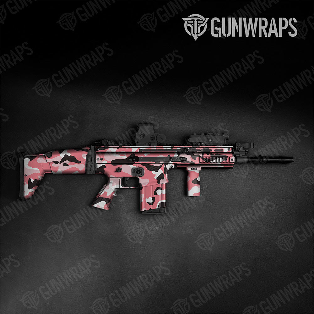 Classic Pink Gun Skin Vinyl Wrap