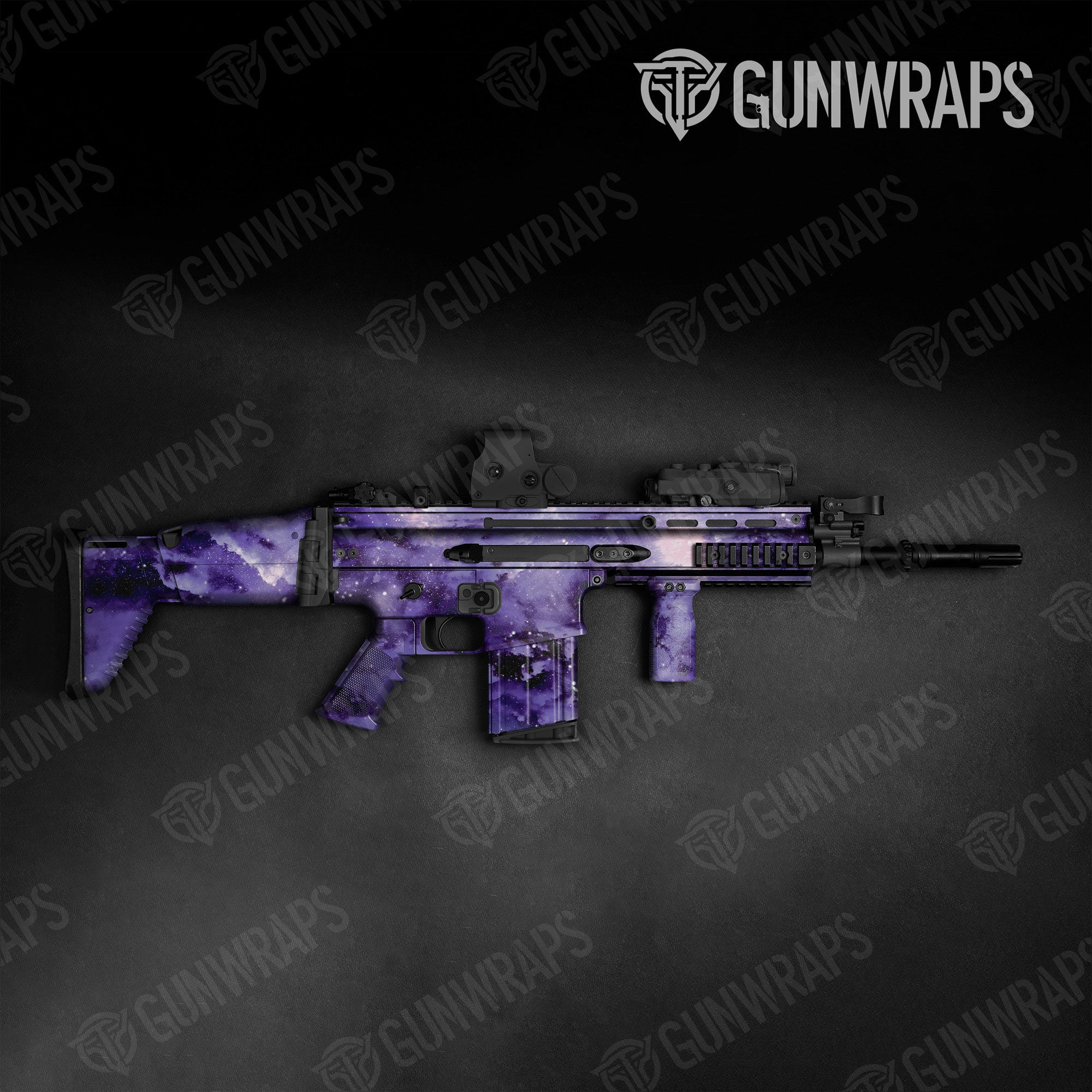 Galaxy Dark Matter Gun Skin Vinyl Wrap