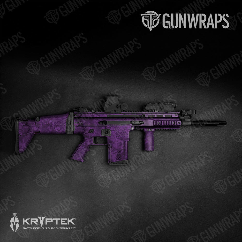 Kryptek Purple Gun Skin Vinyl Wrap