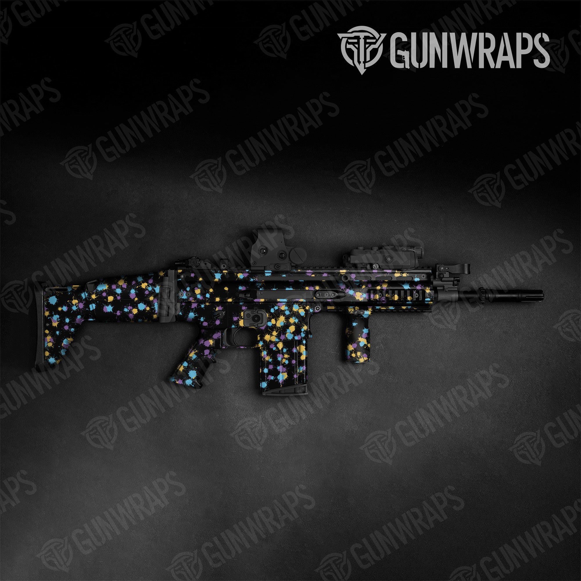 Paintball Beach Gun Skin Vinyl Wrap