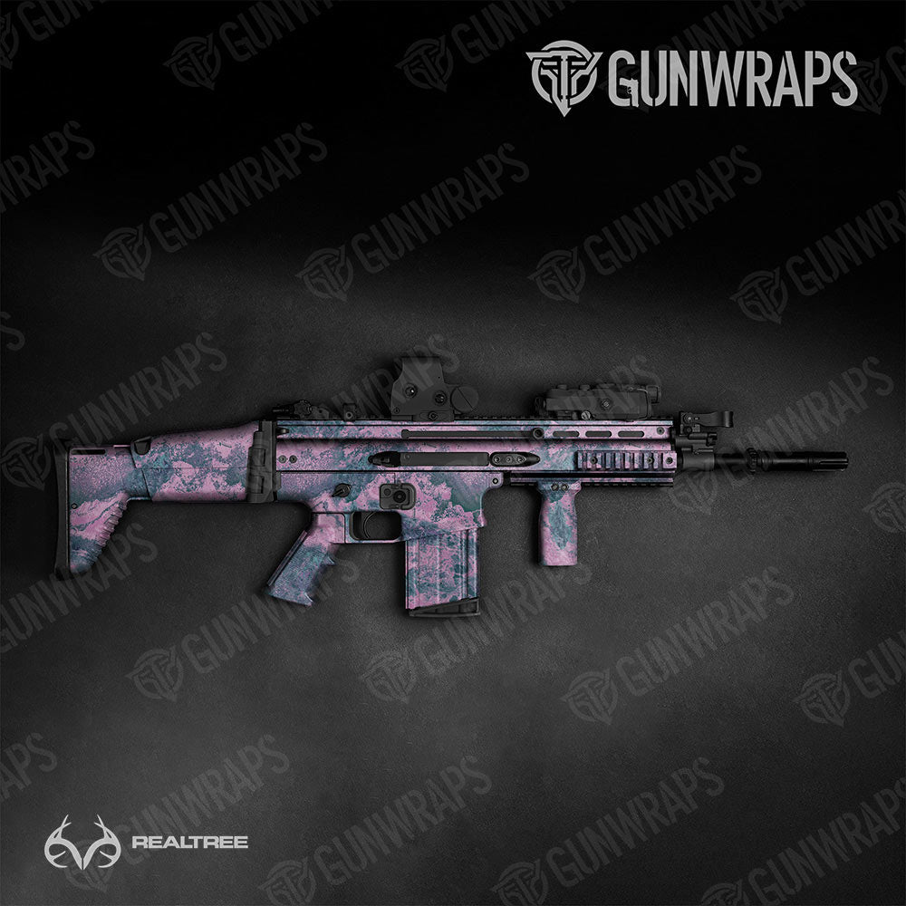Realtree XTREME Lavender Haze Gun Skin Vinyl Wrap