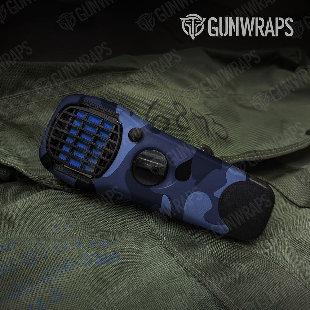 Classic Blue Midnight Gun Skin Vinyl Wrap