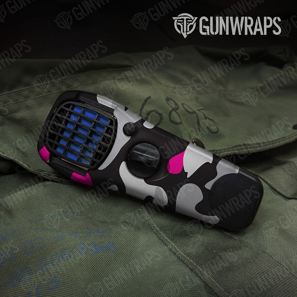 Classic Magenta Tiger Gun Skin Vinyl Wrap