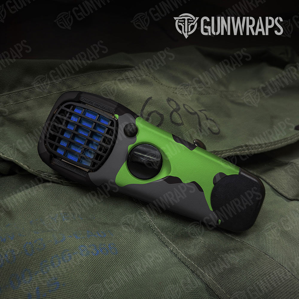 Cumulus Metro Green Gun Skin Vinyl Wrap