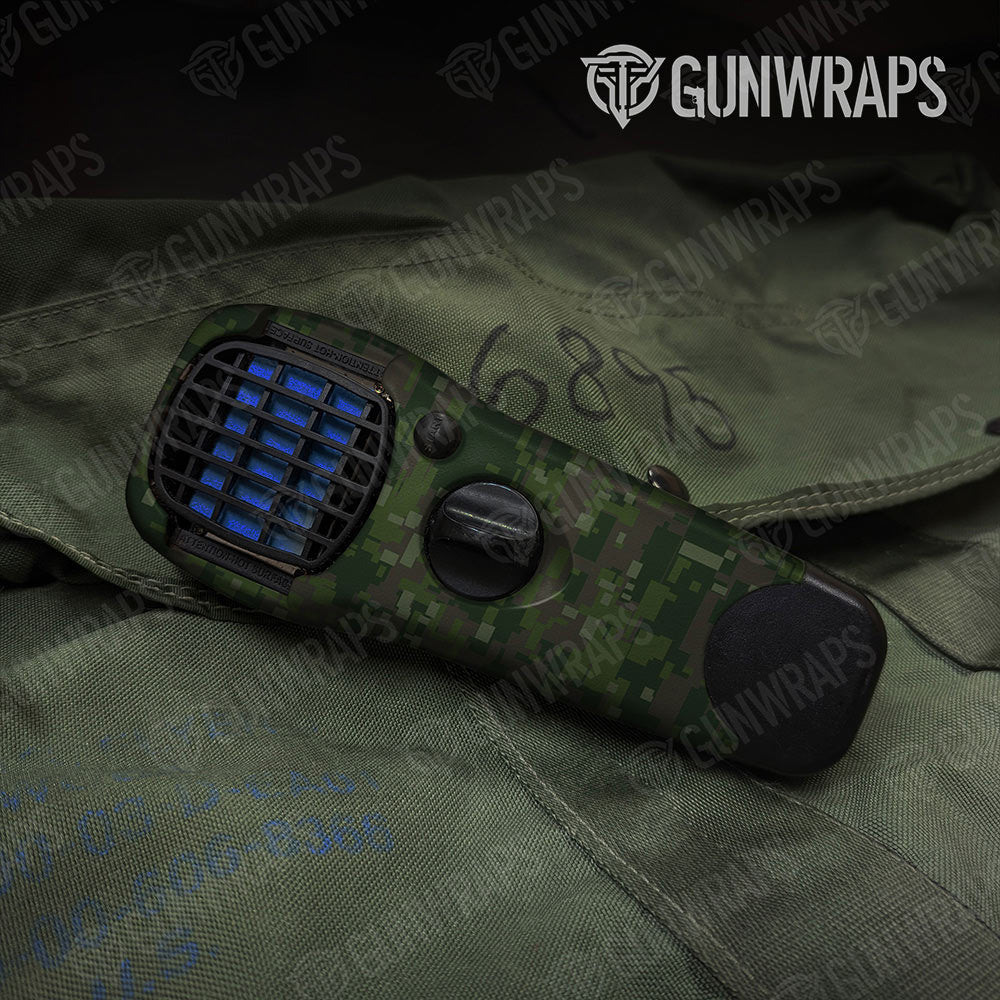Digital Army Dark Green Gun Skin Vinyl Wrap