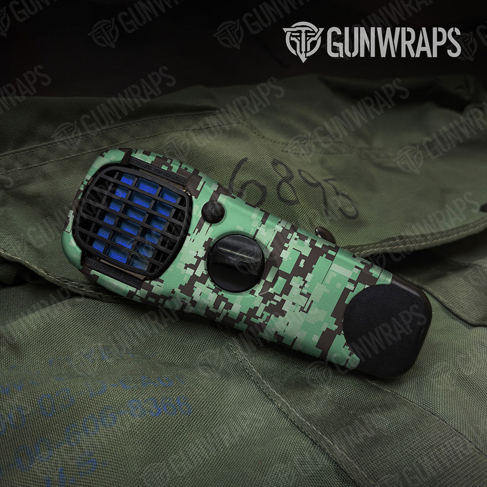 Digital Mint Chocolate Chip Gun Skin Vinyl Wrap