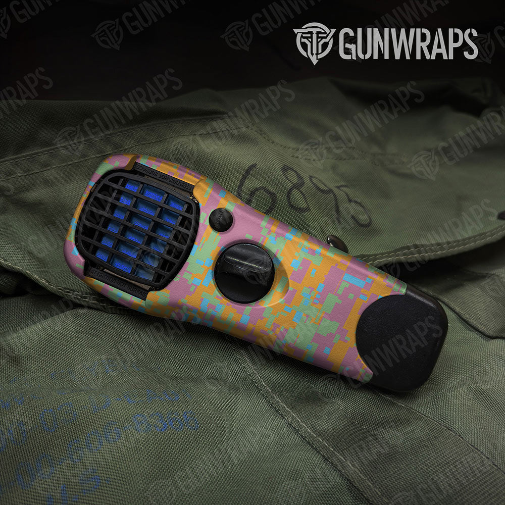 Digital Sherbert Gun Skin Vinyl Wrap