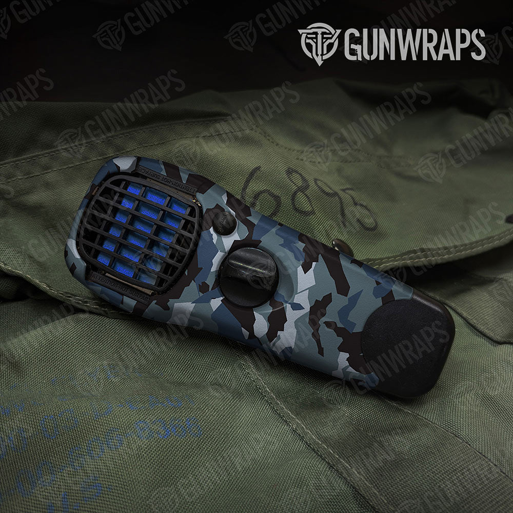 Erratic Navy Gun Skin Vinyl Wrap