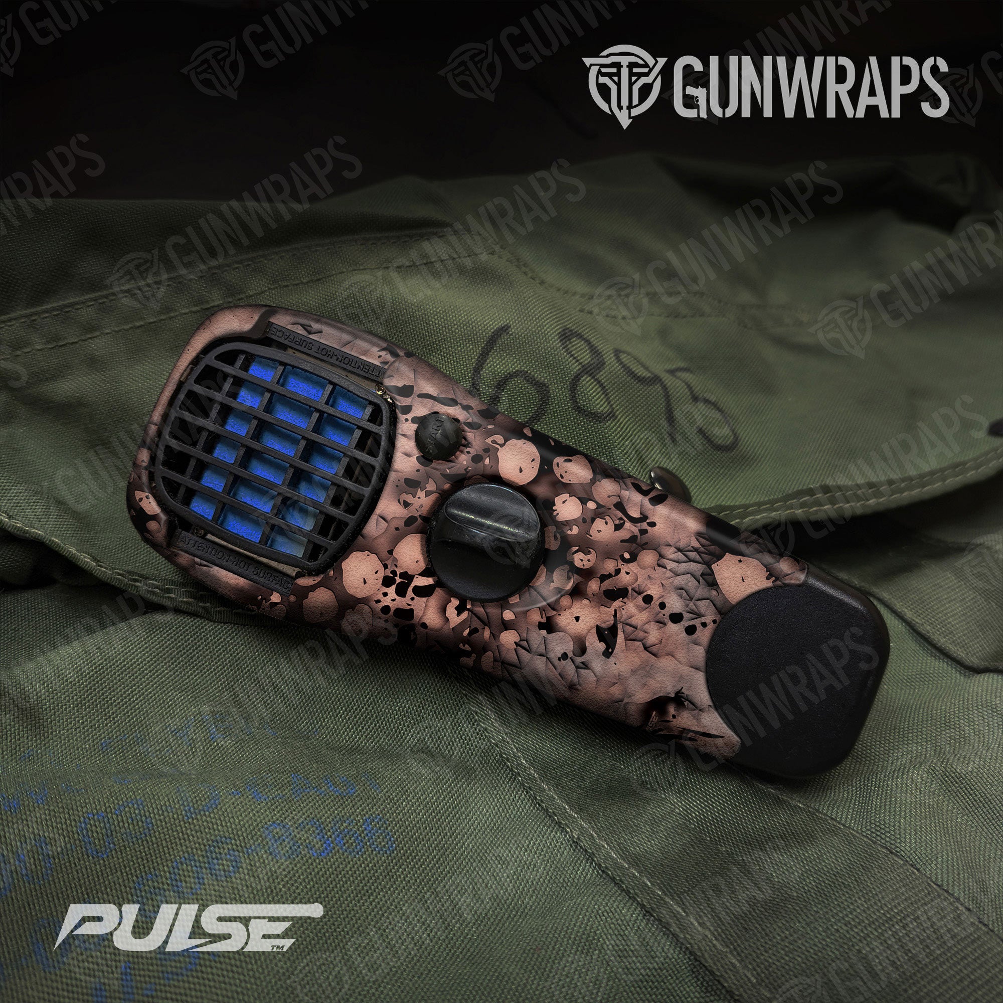 Pulse Coral Gun Skin Vinyl Wrap