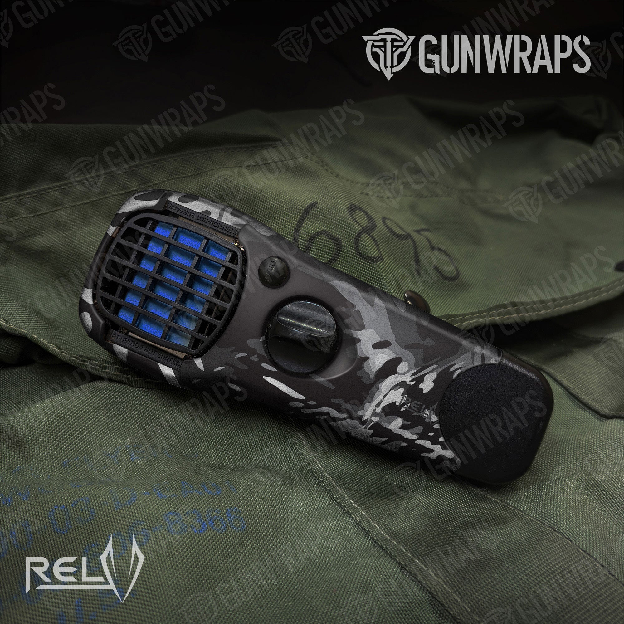 RELV Medusa Gun Skin Vinyl Wrap