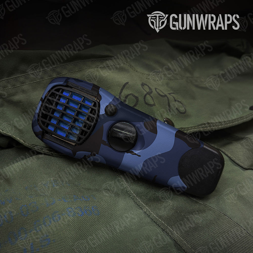 Ragged Blue Midnight Gun Skin Vinyl Wrap