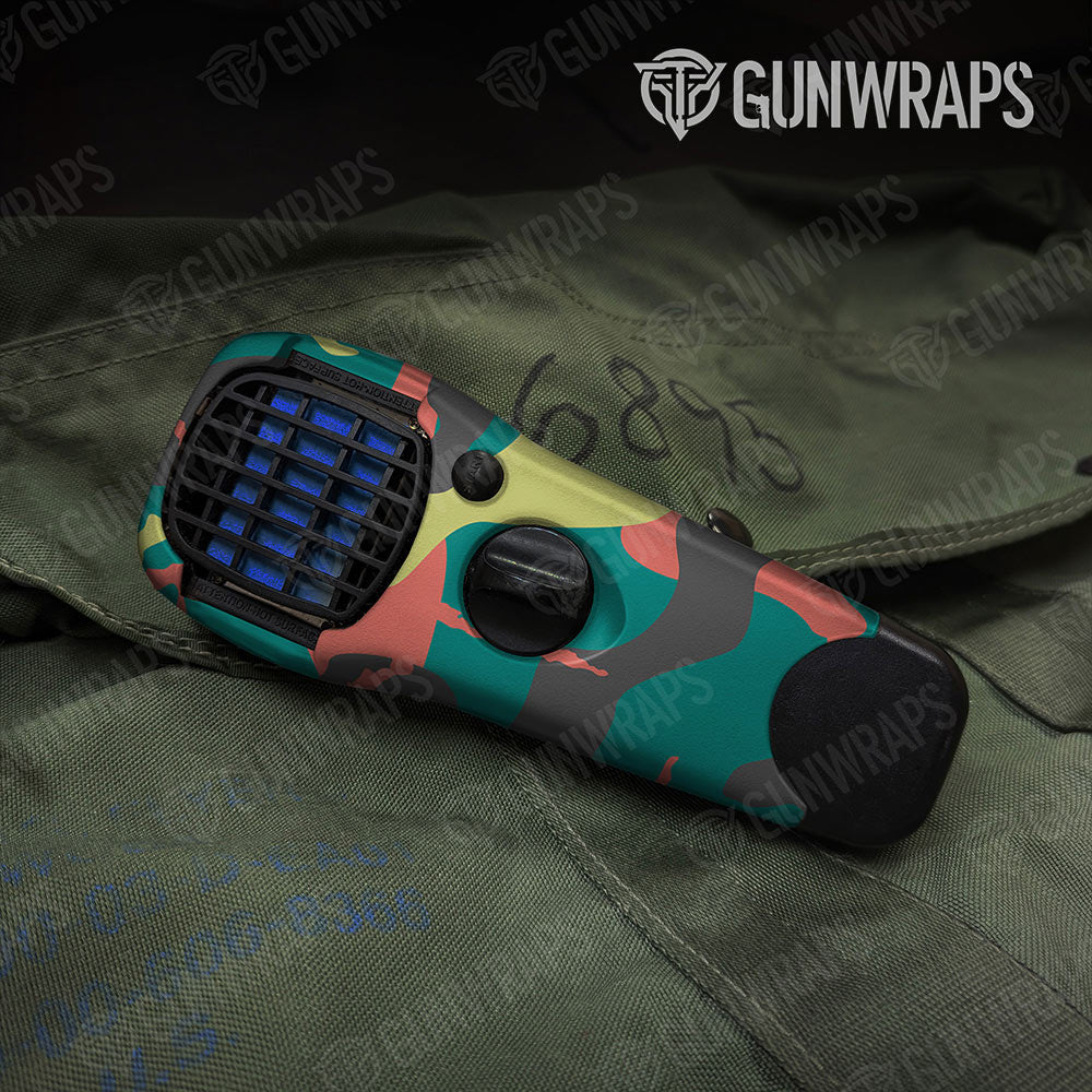 Ragged Fiesta Gun Skin Vinyl Wrap