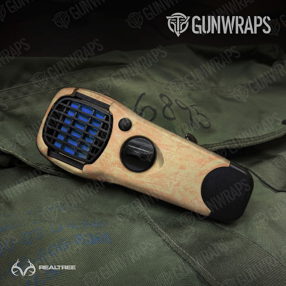 Realtree Aspect Orange Sorbet Gun Skin Vinyl Wrap