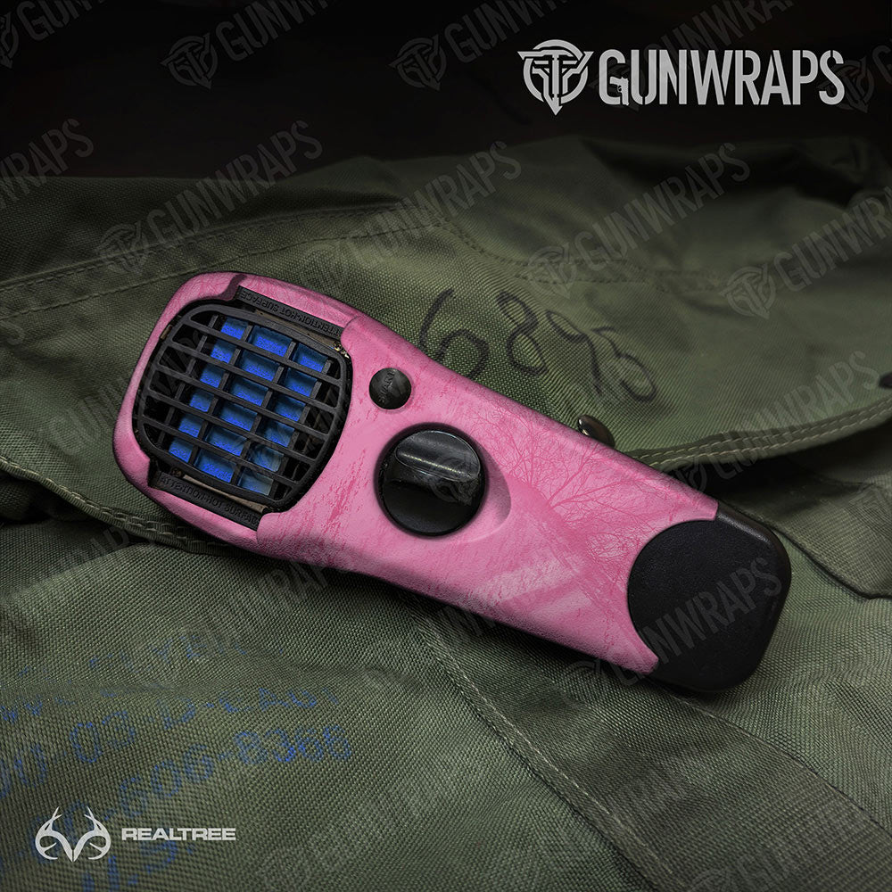 Realtree Fishing Pink Gun Skin Vinyl Wrap