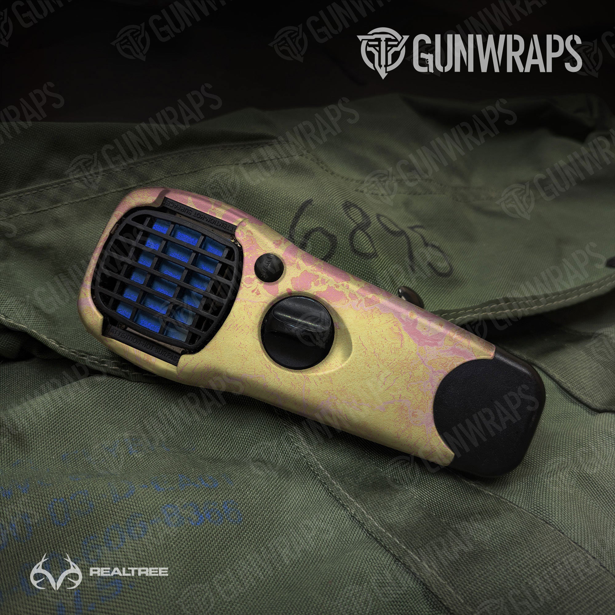 Realtree WAV3 Strawberry Lemonade Gun Skin Vinyl Wrap