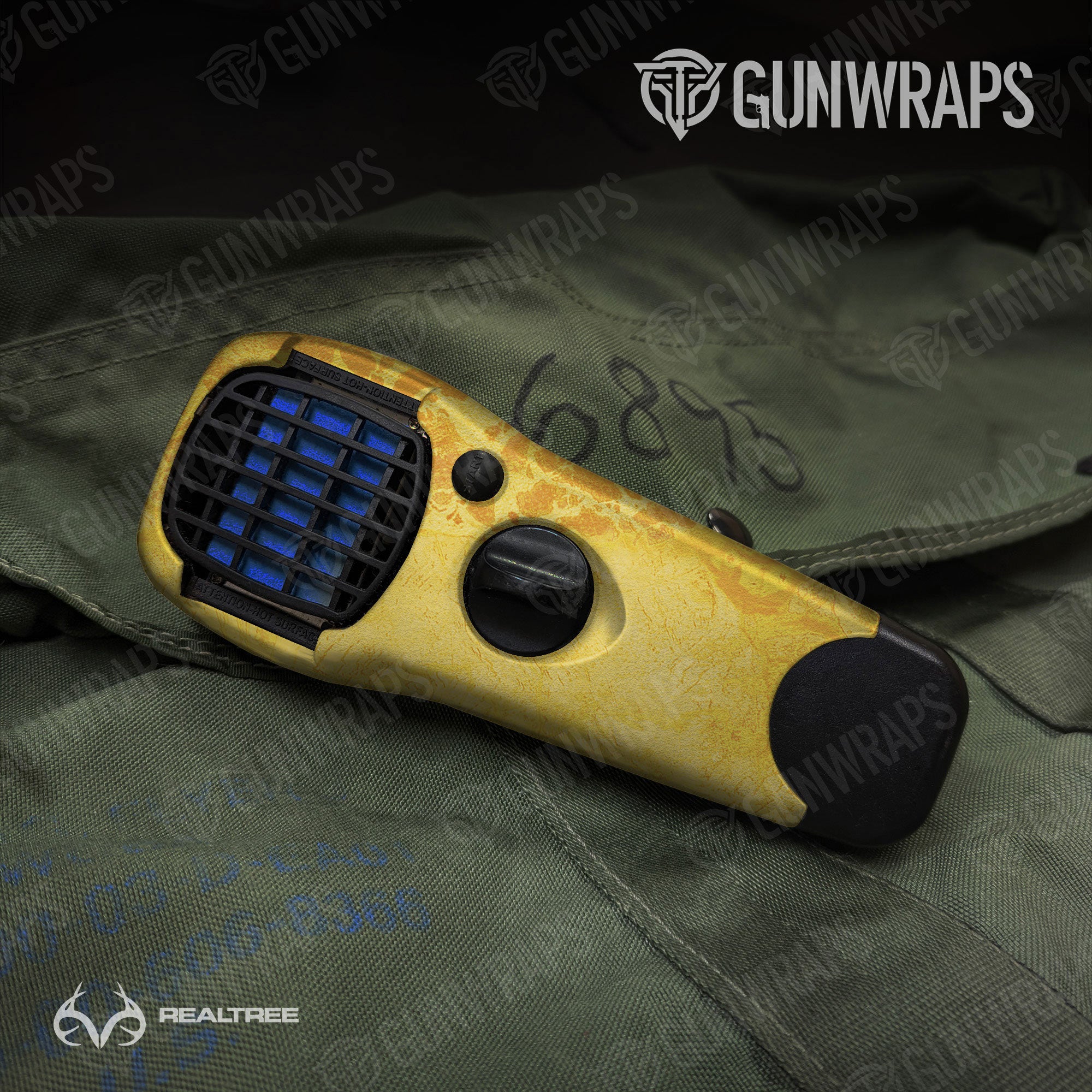 Realtree WAV3 Sunflower Gun Skin Vinyl Wrap