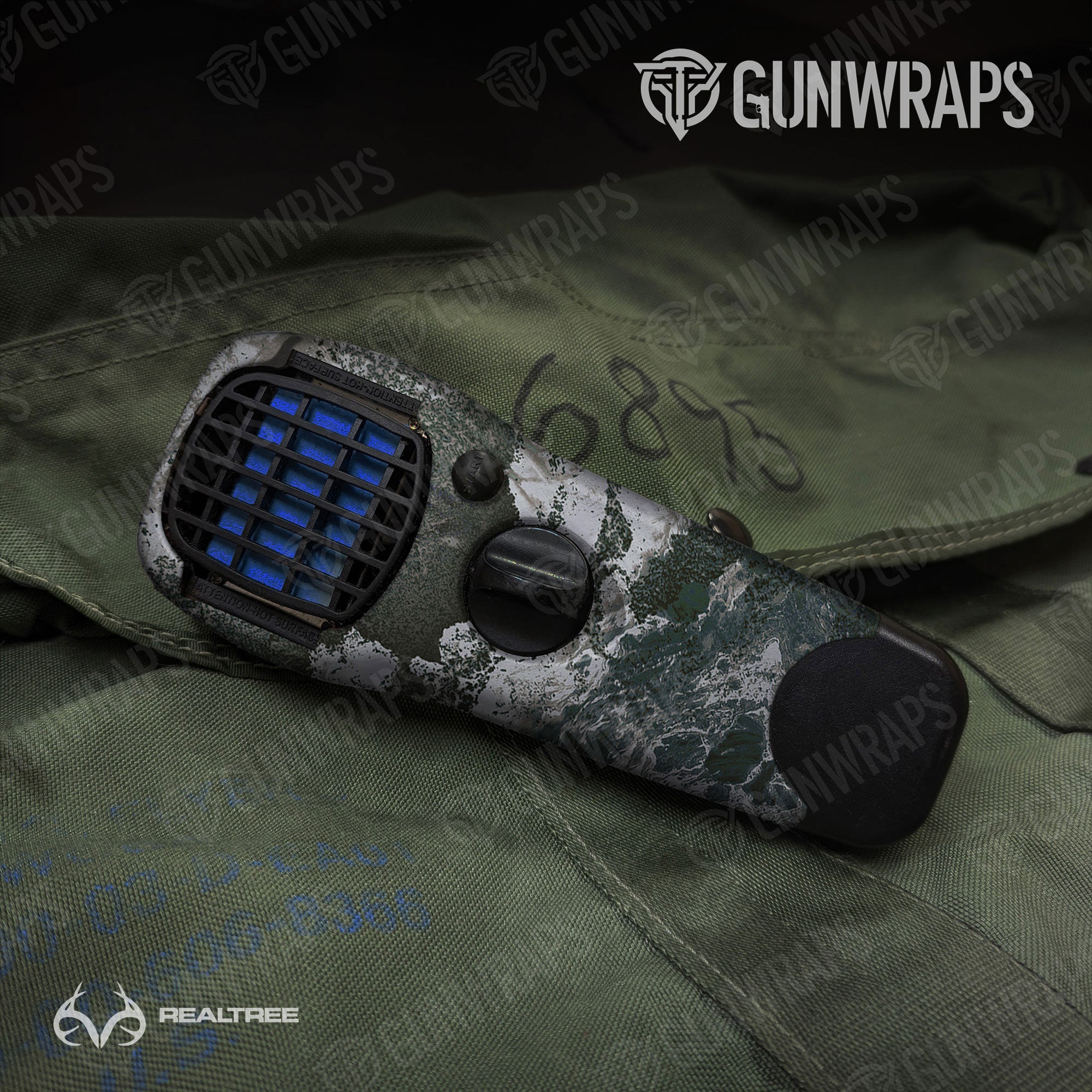 Realtree XTREME Greenland Gun Skin Vinyl Wrap