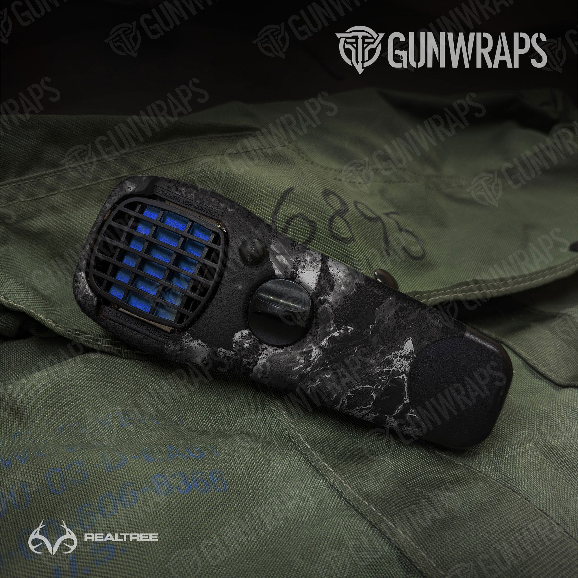 Realtree XTREME Midnight Gun Skin Vinyl Wrap