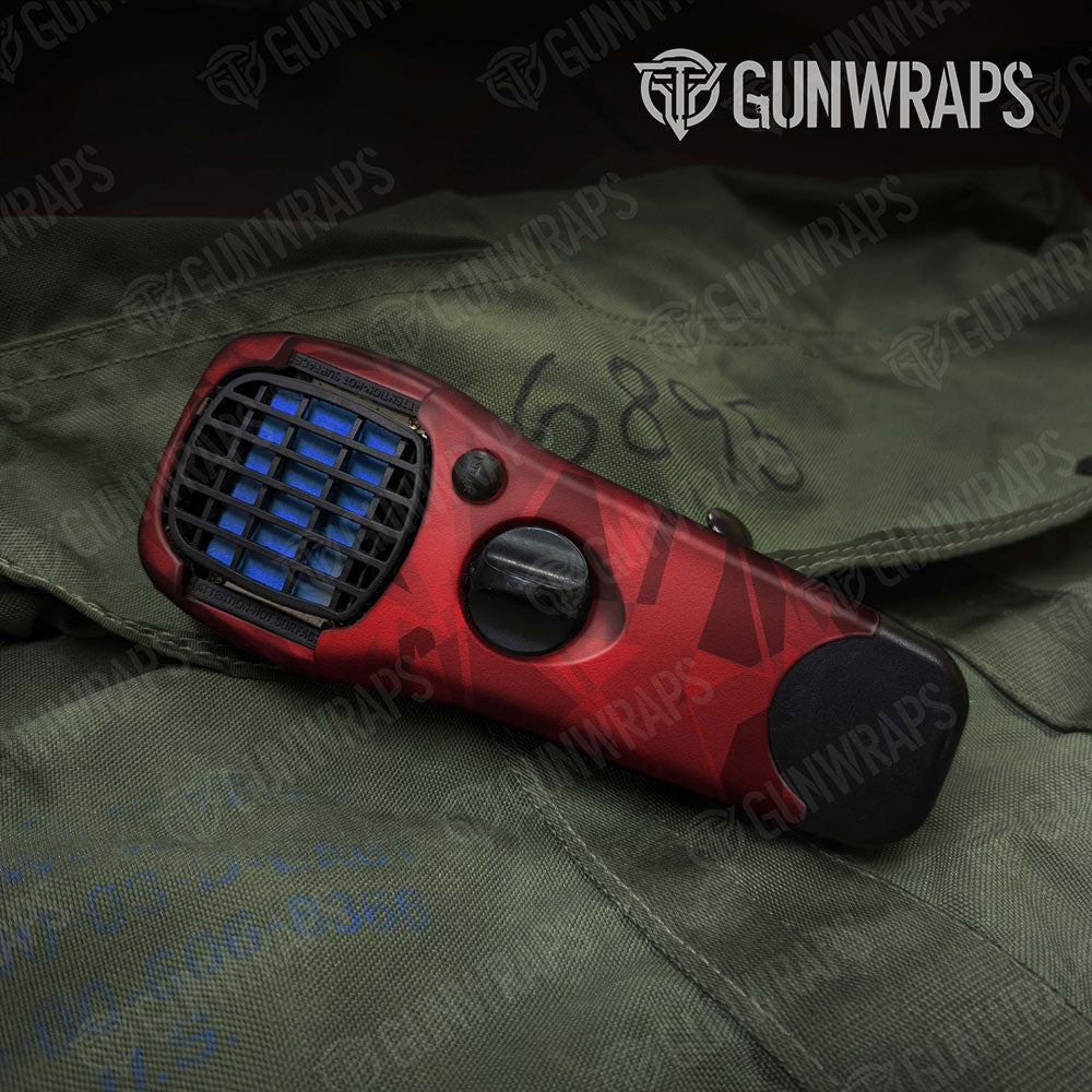Sharp Elite Red Gun Skin Vinyl Wrap