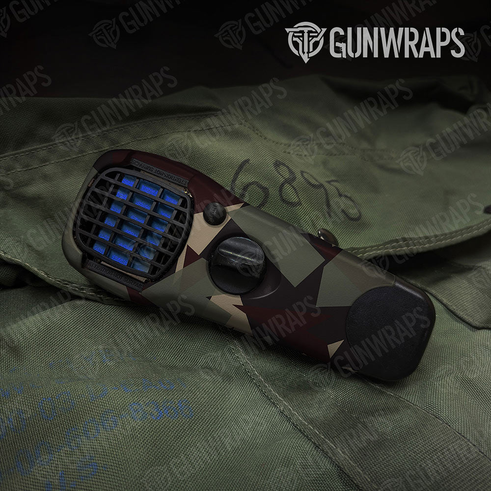 Shattered Militant Blood Gun Skin Vinyl Wrap