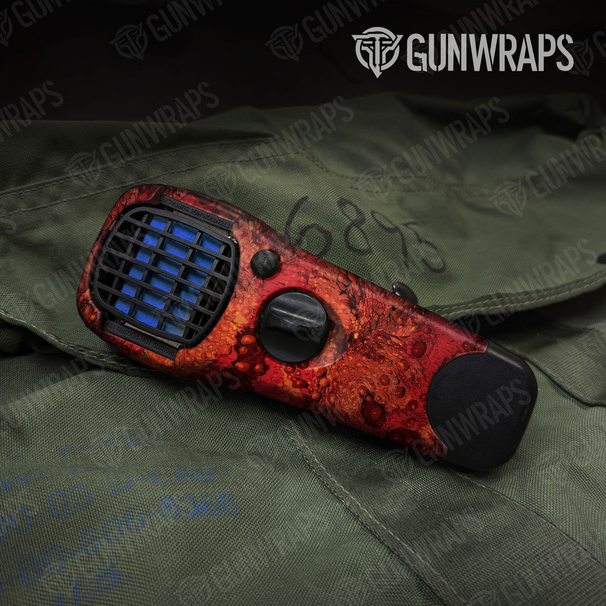 Toadaflage Magma Gun Skin Vinyl Wrap