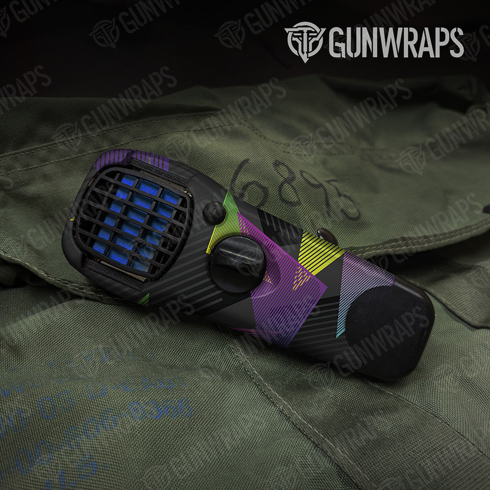 Trigon Retro Gun Skin Vinyl Wrap