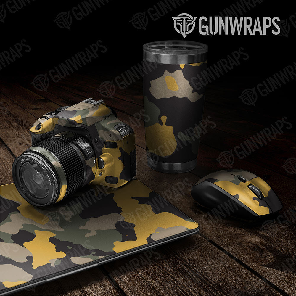 Universal Sheet Cumulus Gear Skin Vinyl Wrap Cumulus Militant Yellow Gear Skin Vinyl Wrap