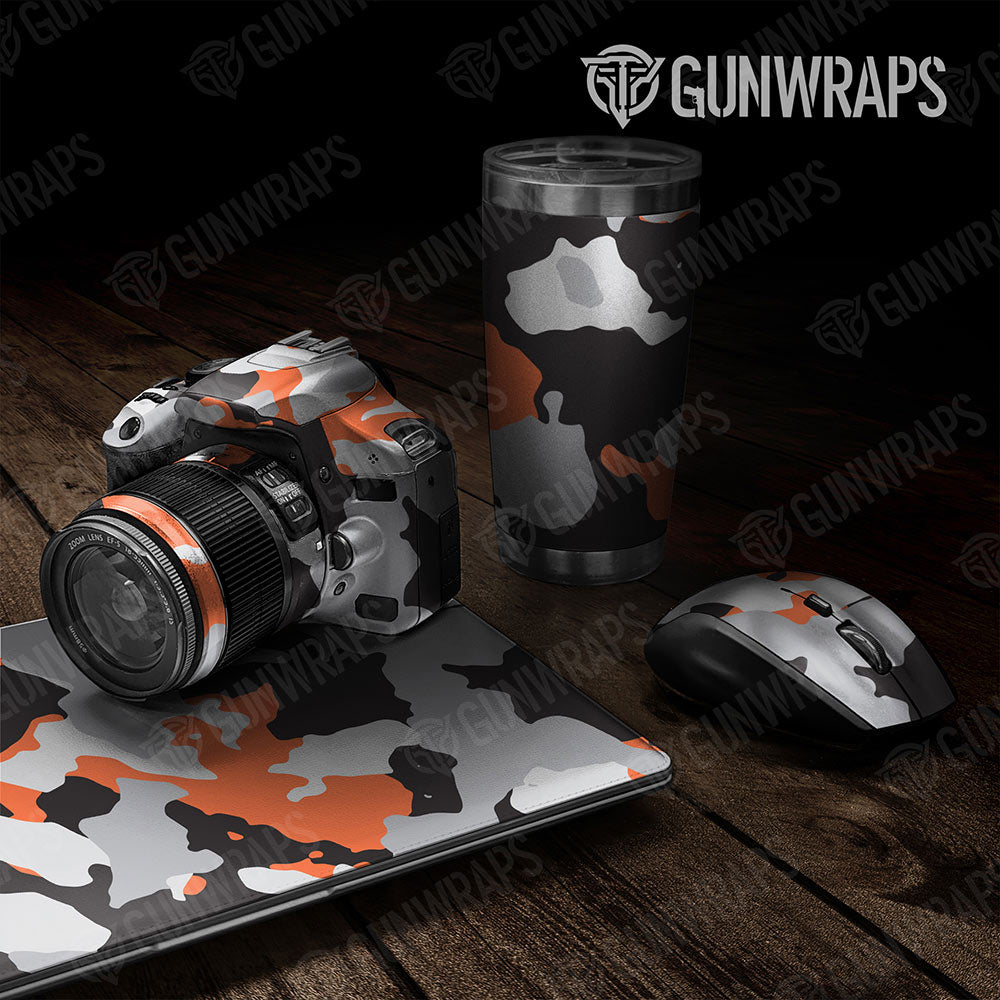 Universal Sheet Cumulus Gear Skin Vinyl Wrap Cumulus Orange Tiger Gear Skin Vinyl Wrap
