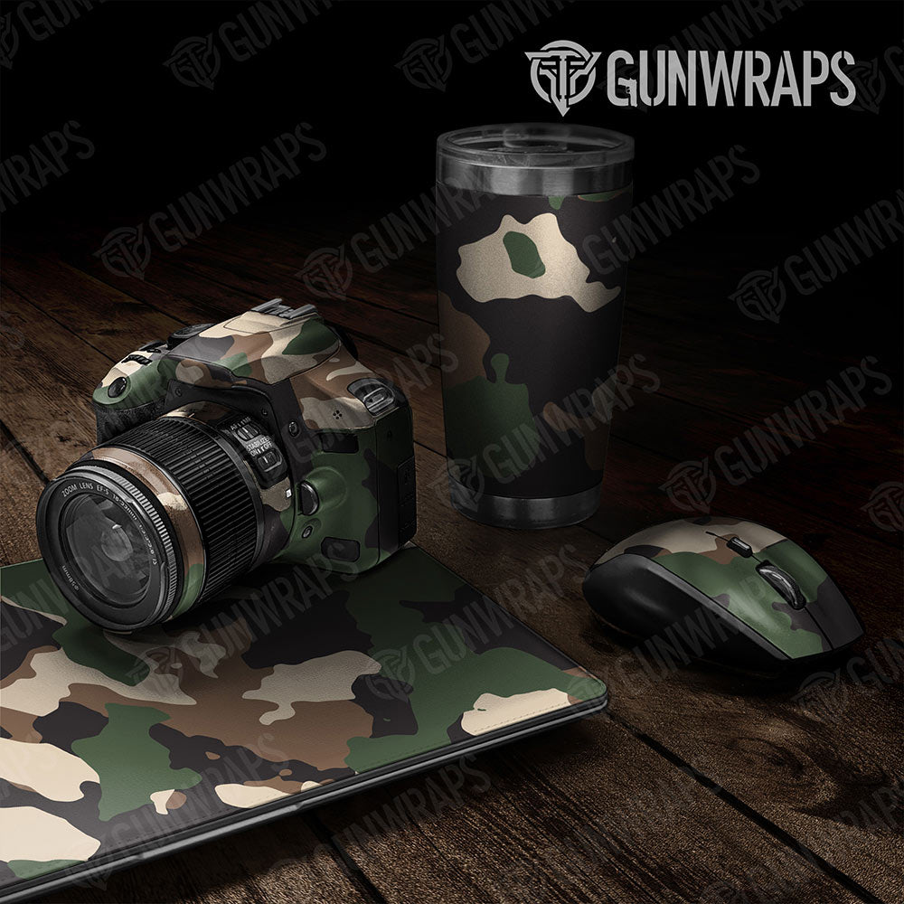 Universal Sheet Cumulus Gear Skin Vinyl Wrap Cumulus Woodland Gear Skin Vinyl Wrap
