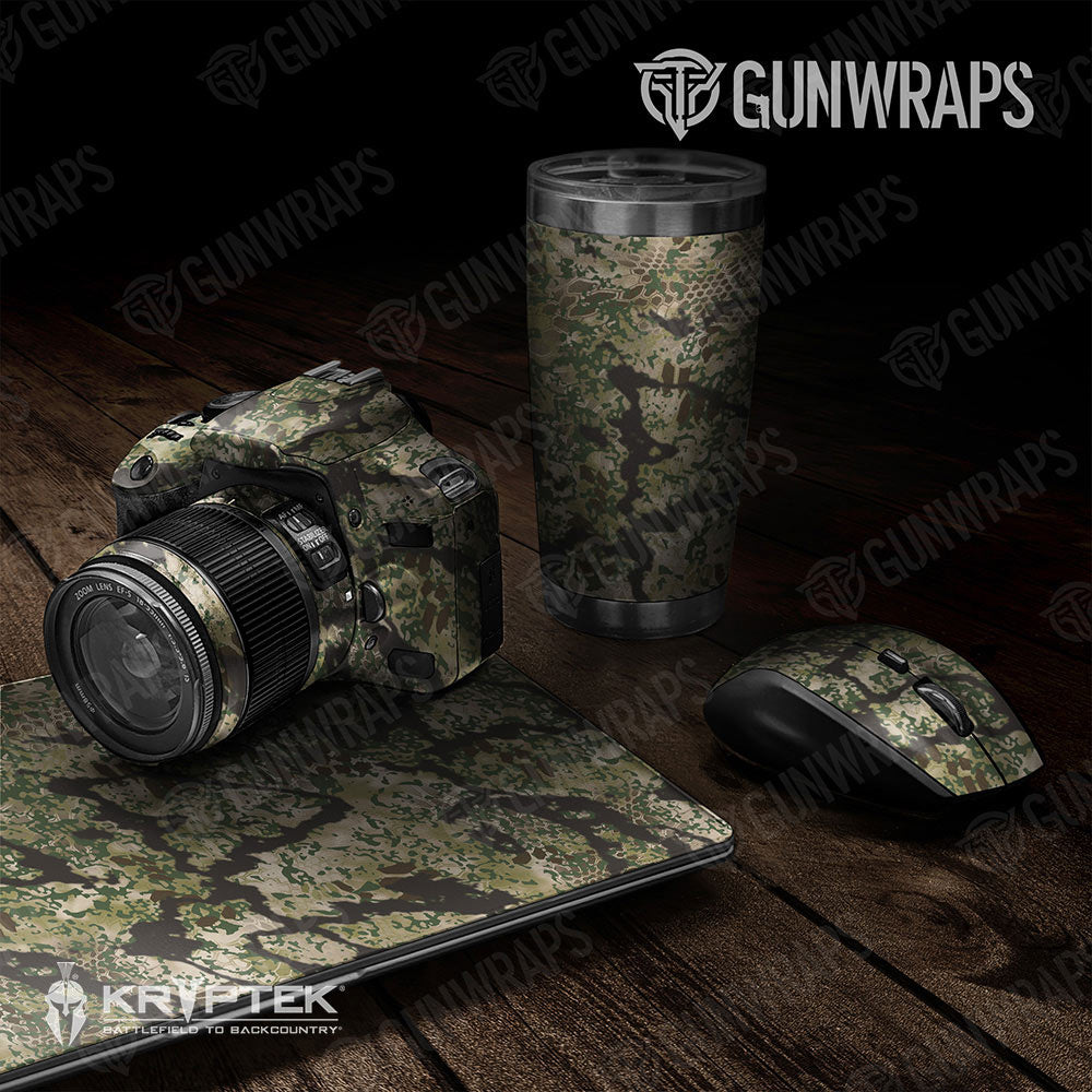 Universal Sheet Kryptek Gear Skin Vinyl Wrap Kryptek Obskura Transitional Brown Gear Skin Vinyl Wrap