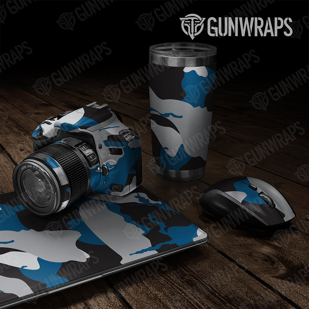 Universal Sheet Ragged Gear Skin Vinyl Wrap Ragged Blue Tiger Gear Skin Vinyl Wrap